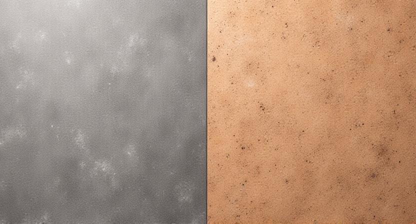Confronto tra pavimenti sintetici e naturali in un interno moderno